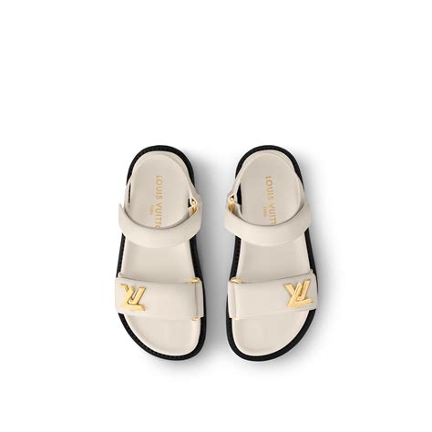 sandali aperti di louis vuitton|Sandals Sandals and Espadrilles Shoes .